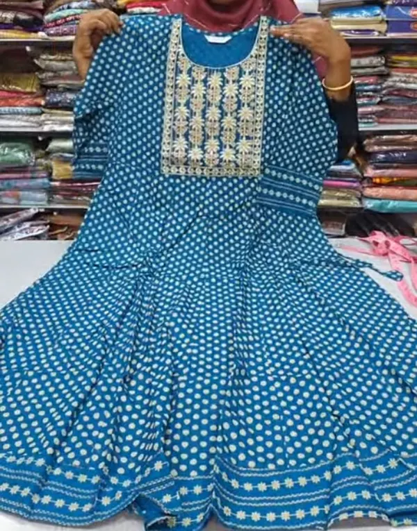 Heavy Rayon Anarkali Kurti | AK1685