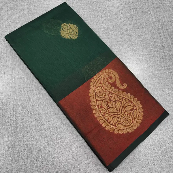 Pure & Soft Rani Cotton Saree |SR36