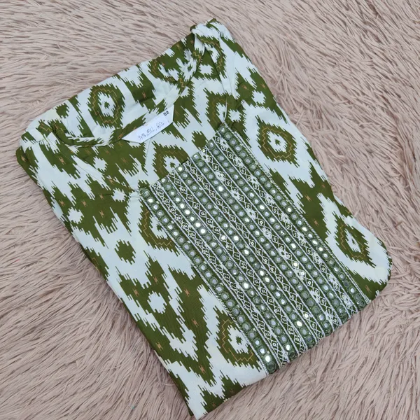 Heavy Rayon Anarkali Kurti | AK1677