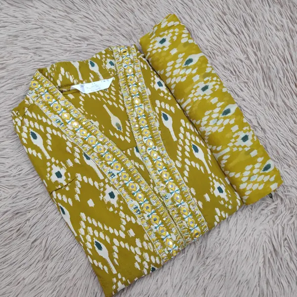 Anarkali Kurti with Dupatta Collection | KS998