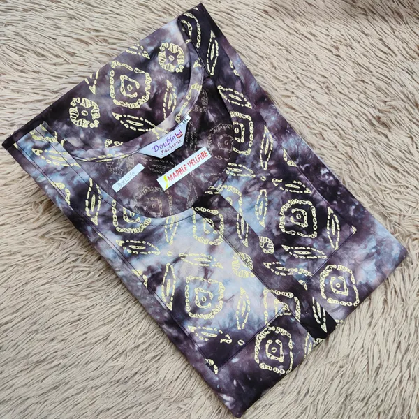 Marble Vellfire Nighty | NT2160