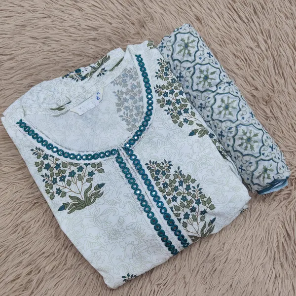 Anarkali Kurti with Dupatta Collection | KS1003