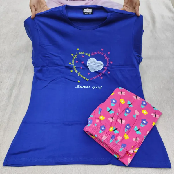Premium Cotton Night Suit | NS401