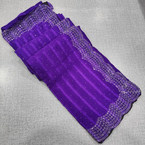 Popcorn Stone Work Sarees | SR42