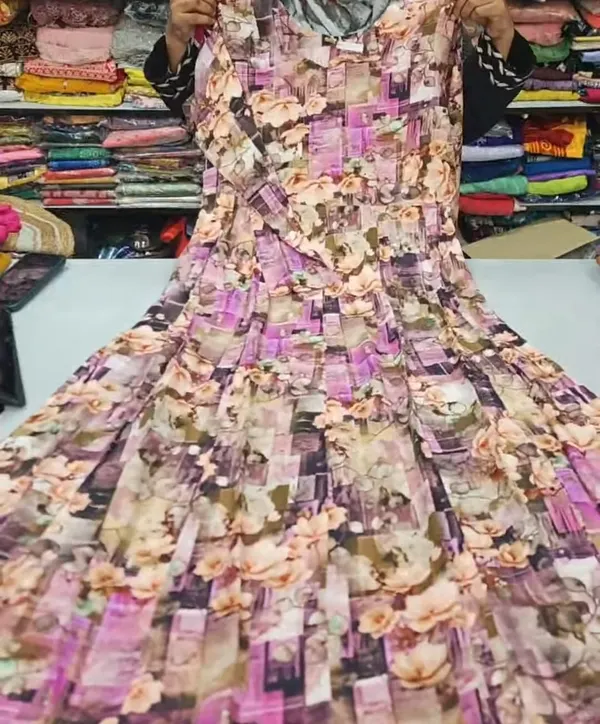 Premium 1st Quality Rayon Full Hand Anarkali | AK2197