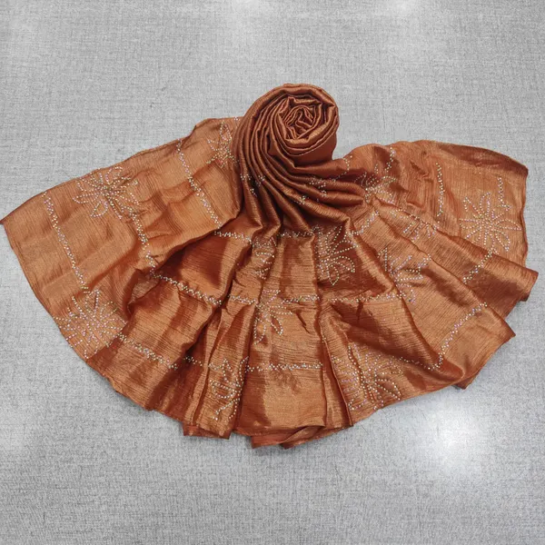 Heavy Crushed Satin Hijab | HJ168