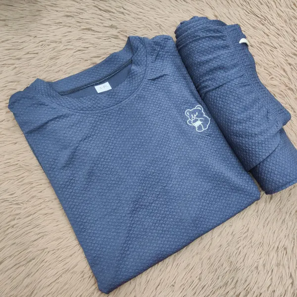 Imported Stretchable T-Shirt & Pant Co-Ord Set | W445