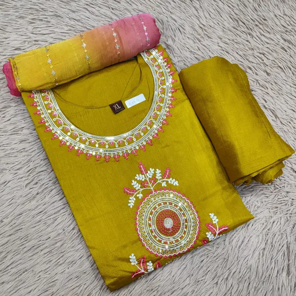 Top Bottom Dupatta set | TS2131