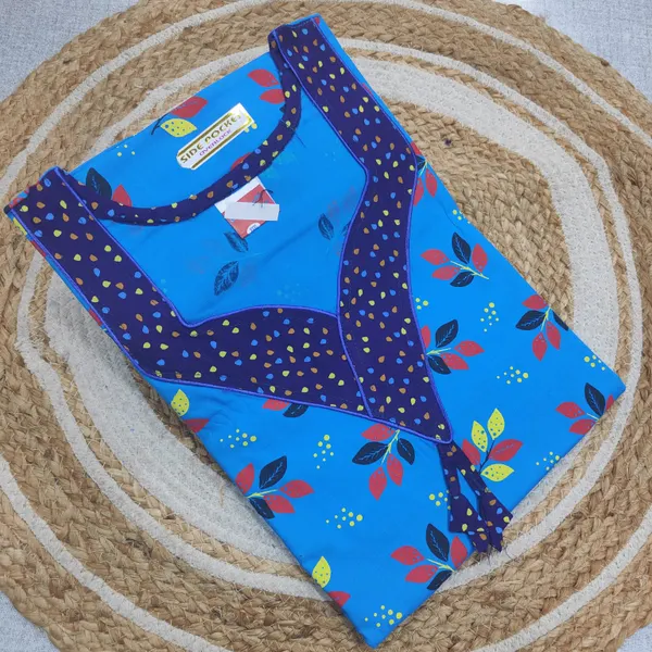 Premium Cotton 57 Inch Length Nighty | NT3934