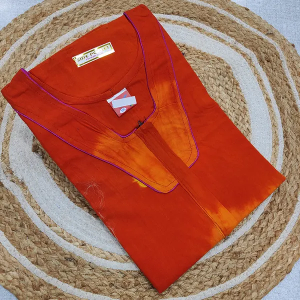 Premium Bandhini Cotton Nighty | NT3848