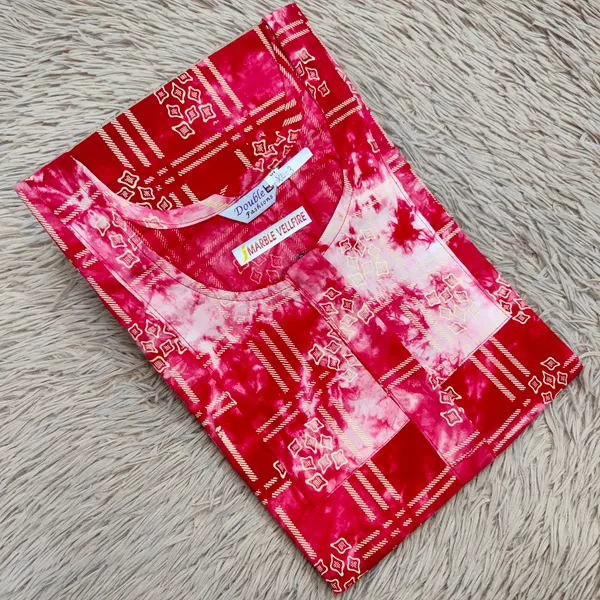 Marble Vellfire Nighty | NT2145