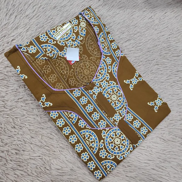 Premium Cotton Nighty 60 Inch Length | NT2942