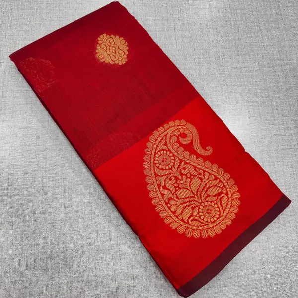 Pure & Soft Rani Cotton Saree |SR36