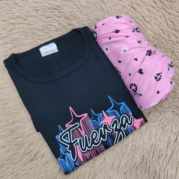 Premium Cotton Night Suit | NS294