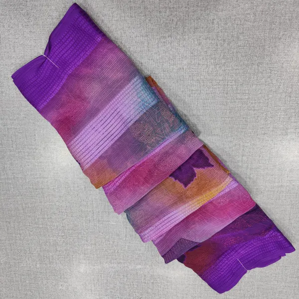 Premium Soft Multi colour Digital Chiffon Saree | SR94