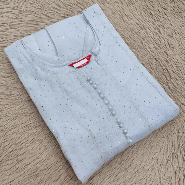 Silk Long Anarkali Kurti | AK1868