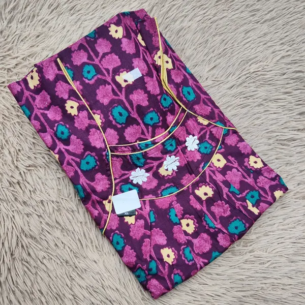 Pure Cotton Nighty | NT3521