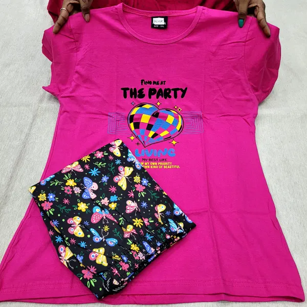 Premium Cotton Night Suit | NS465