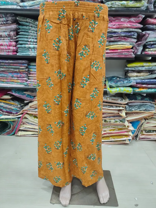 Imported Fabric Free Size Plazzo | PL78