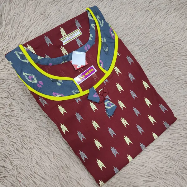 Frock Nighty Rajwadi Cotton  | NT2906