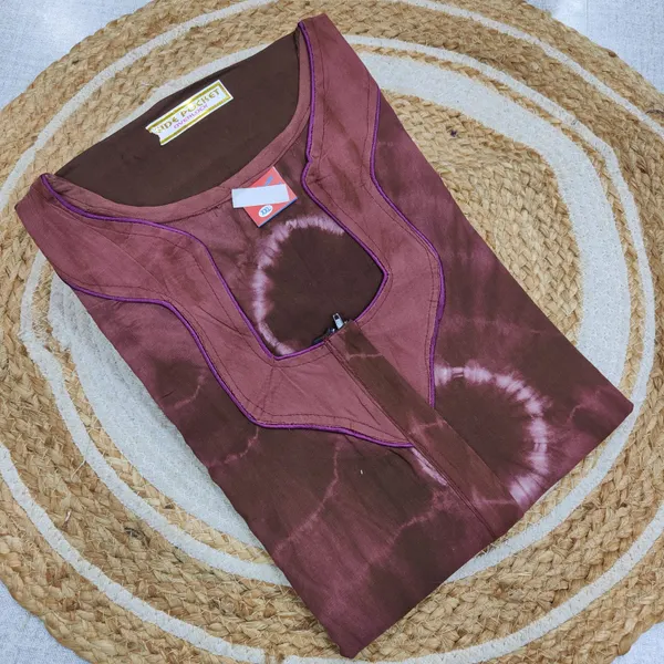 Premium Bandhini Cotton Nighty | NT3860