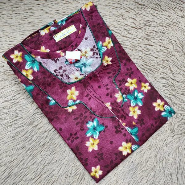 Premium Cotton Nighty | NT2633