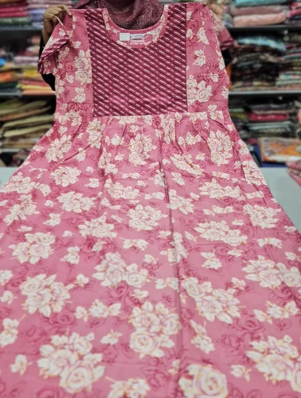 Feeding Frock Nighty / Maxi Gown | FN01