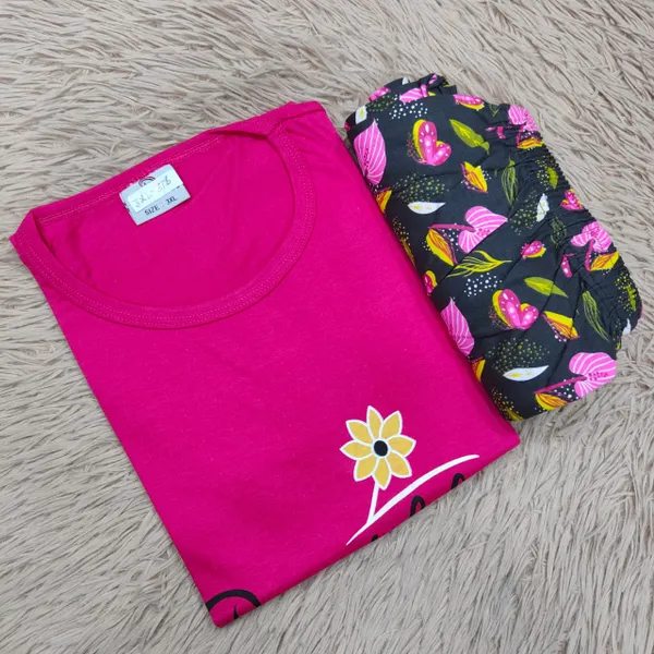 Premium Cotton Night Suit | NS291