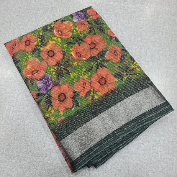 Shimmer Cotton Saree with Contrast Blouse | SR164