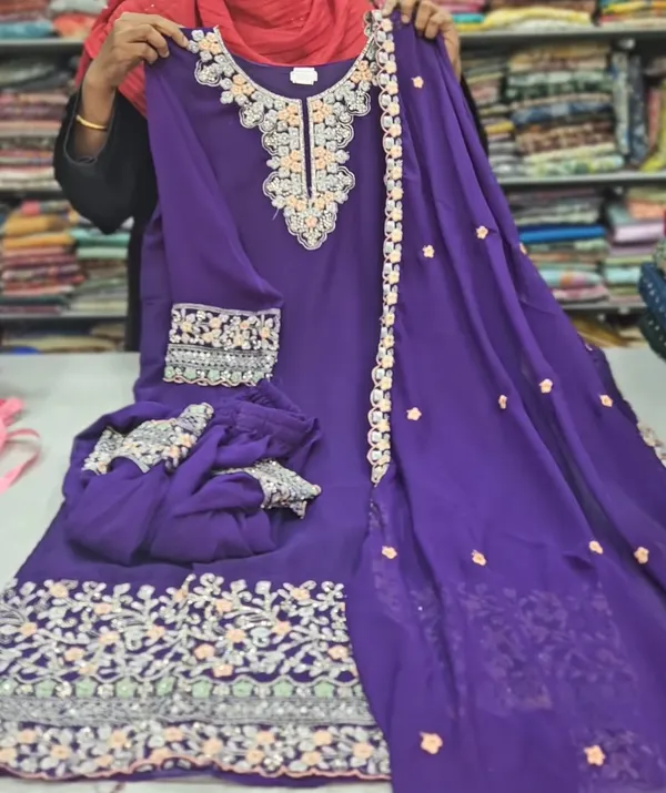 Top Bottom Dupatta set | TS2130