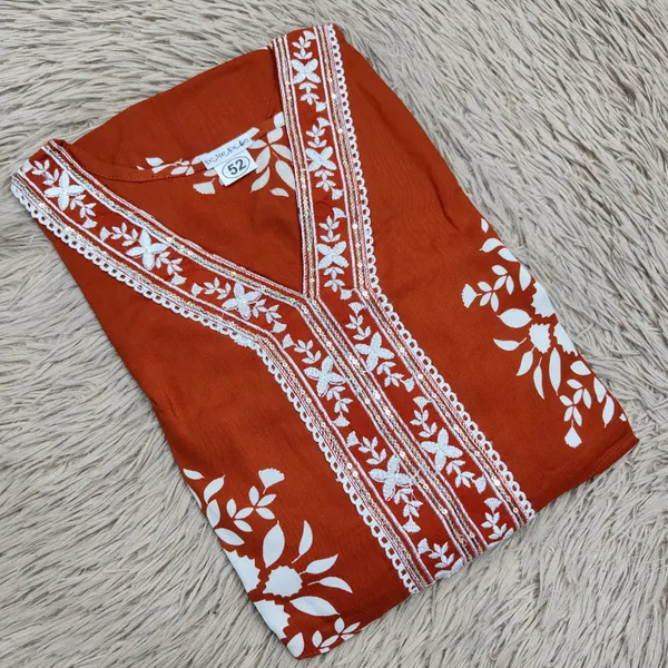 Premium Rayon Long Maxi Gown Full Length | AK2016