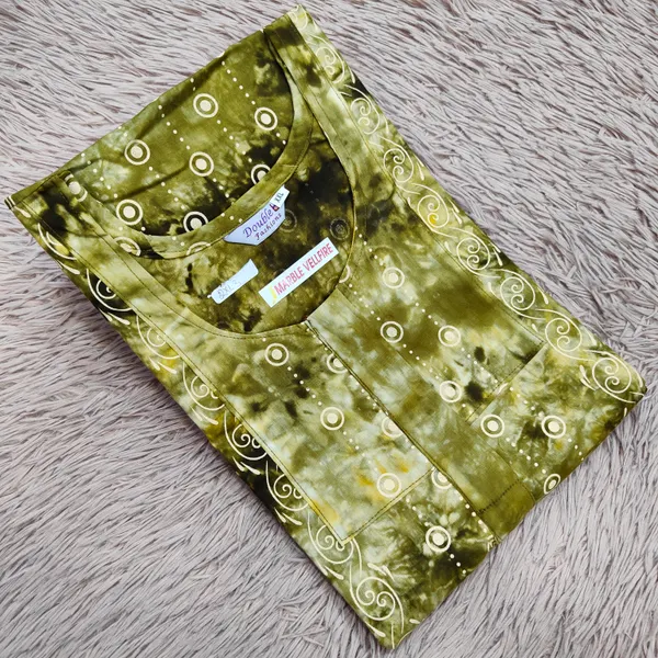 Marble Vellfire Nighty | NT2154