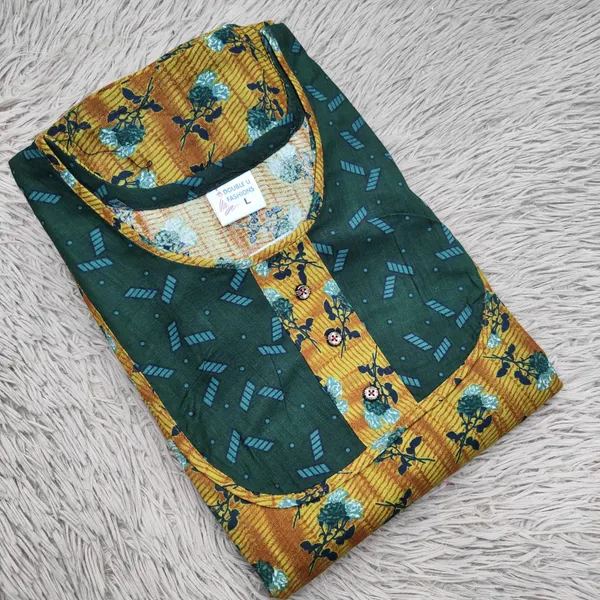 Pure Cotton Nighty | NT3496