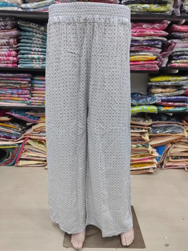 Imported Fabric Free Size Plazzo | PL76