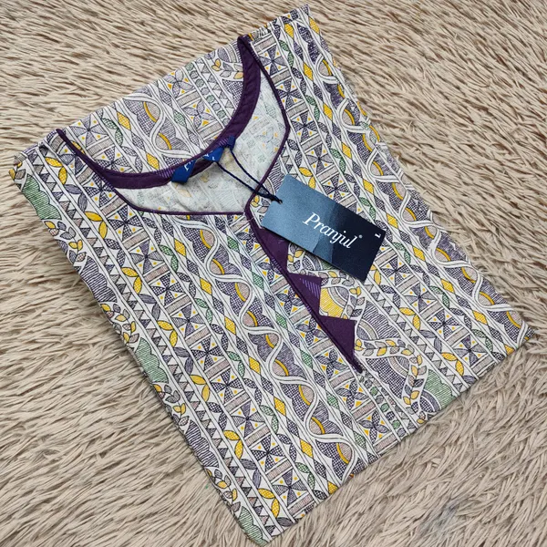 Pranjul Kurti Pure Cotton | PK01