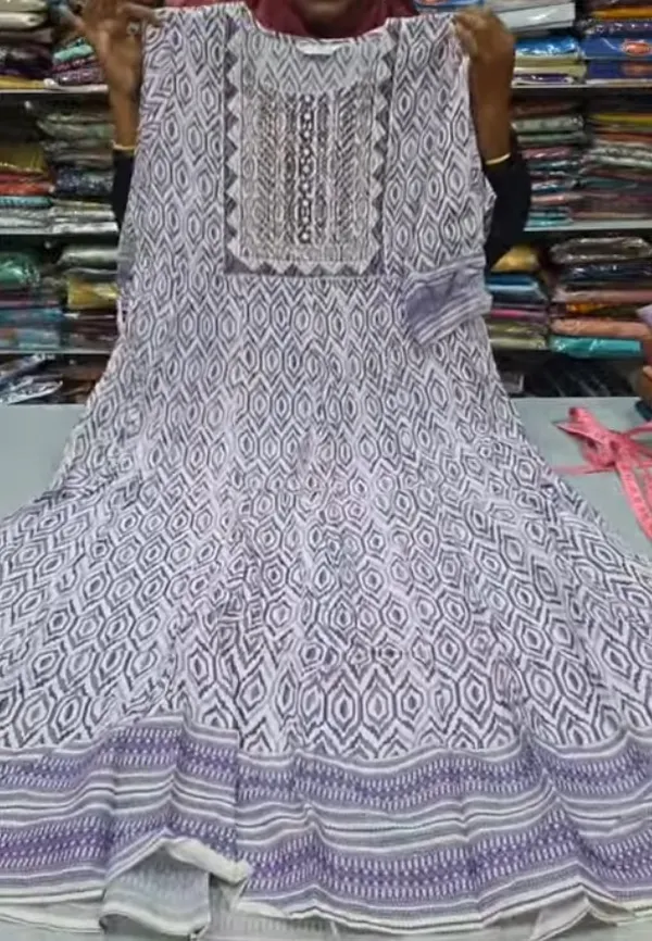 Heavy Rayon Anarkali Kurti | AK1688