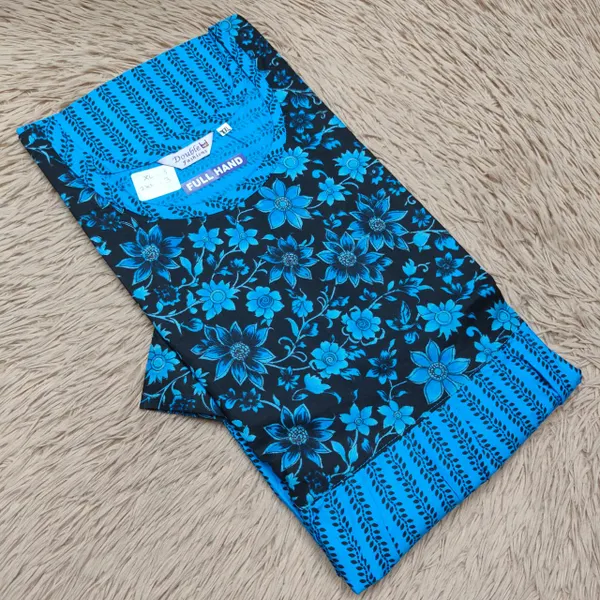 Full Hand Premium Frock Style Nighty } NT3086