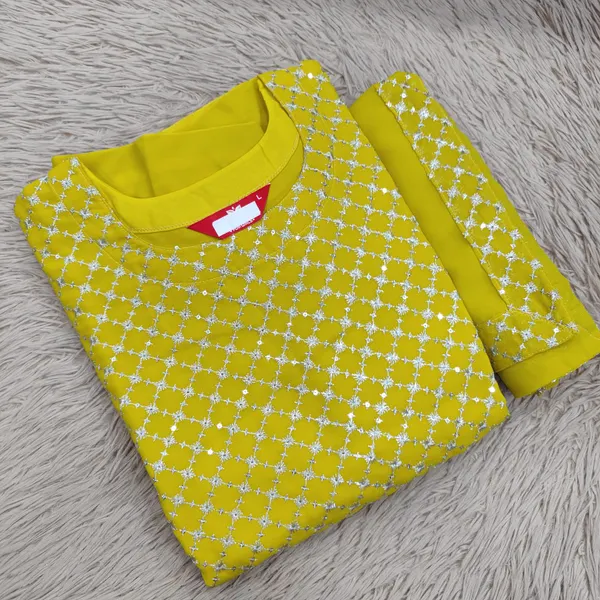 Anarkali long top with Dupatta set | KS1217