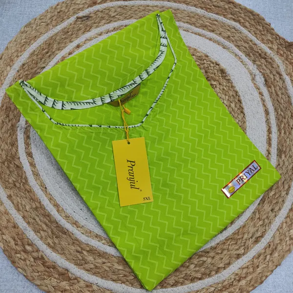 Pranjul Pure Cotton Straight Kurti | PK580