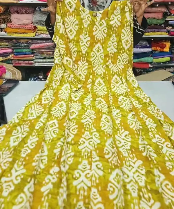 Premium 1st Quality Rayon Full Hand Anarkali | AK2206