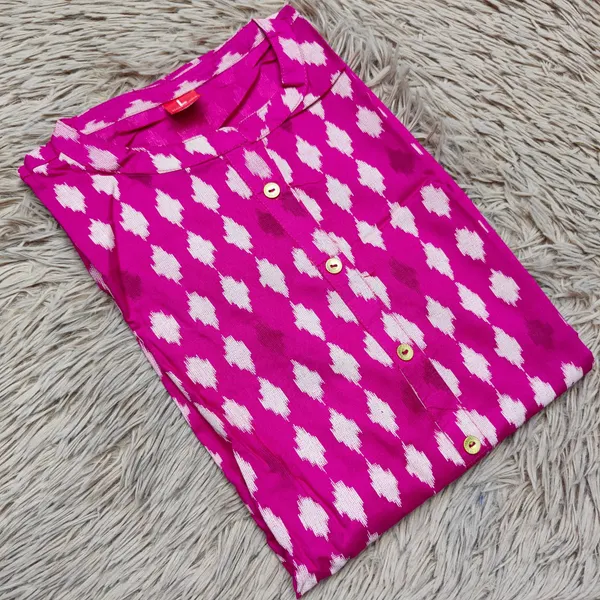 Premium Rayon Straight Kurti with Side Cut & Side Pockets |SD25