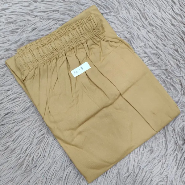 Rayon Straight Pants with Side Pocket & Rope Tie | RT08