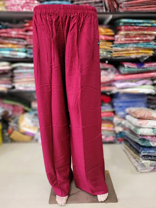 Premium Palazzo Pants with Pocket | 41" Length  | PZ15
