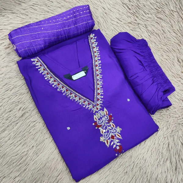 Top Bottom Dupatta set | TS2142