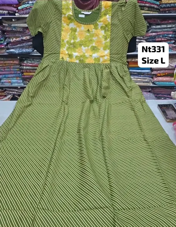 Premium Frock Style Nighty | NT3031