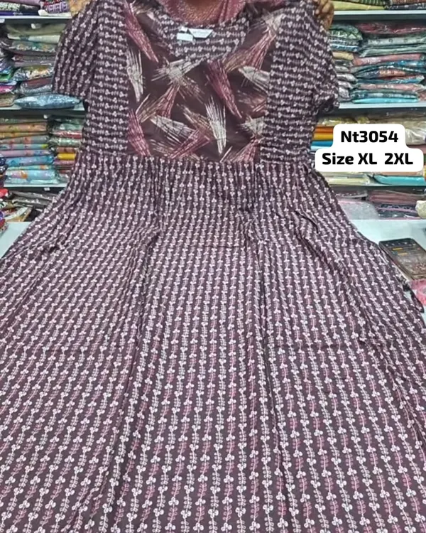 Premium Frock Style Nighty | NT3054