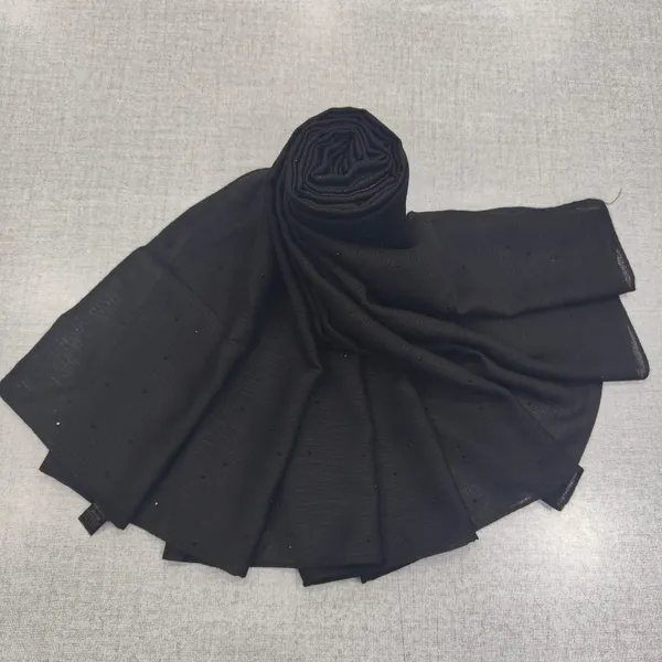 Imported fabric Hijab With Jarkand Stone | HJ59