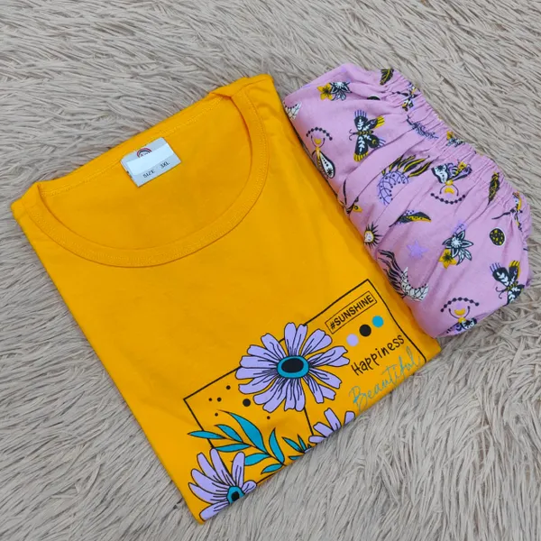 Premium Cotton Night Suit | NS303