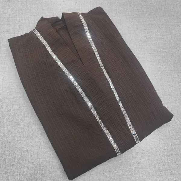 Imported Zoom Fabric Burkha | BK84