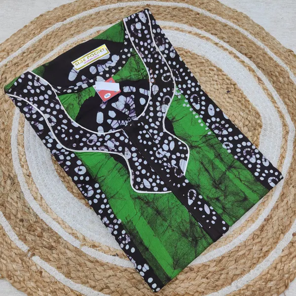Premium Double Wax Batick Nighty | NT3906